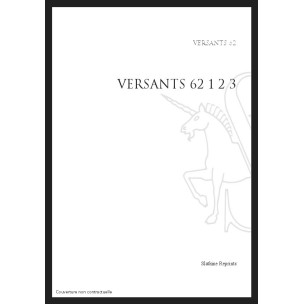 VERSANTS 62 2015 3 FASCICULES FRANÇAIS - ITALIEN - ESPAGNOL