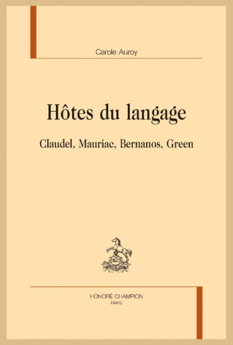 HÔTES DU LANGAGE