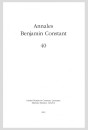 ANNALES BENJAMIN CONSTANT 40 2015