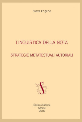LINGUISTICA DELLA NOTA
