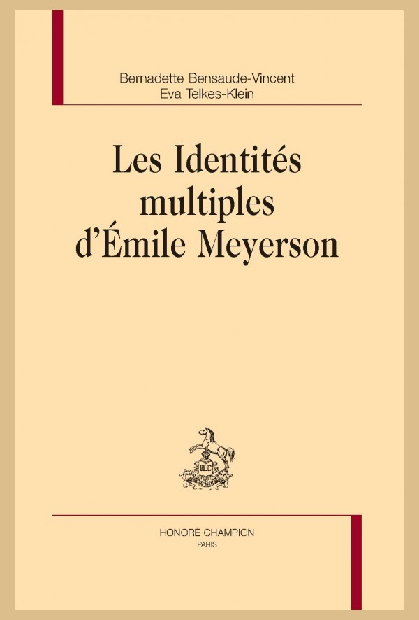 LES IDENTITÉS MULTIPLES D'ÉMILE MEYERSON