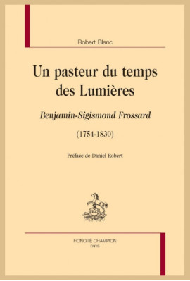 UN PASTEUR DU TEMPS DES LUMIÈRES