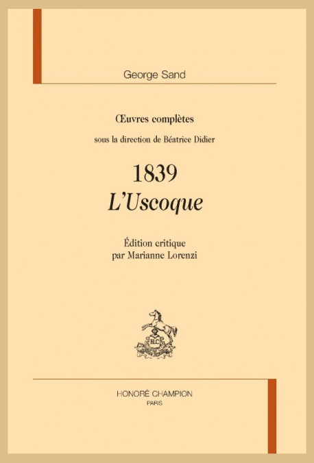 OEUVRES COMPLÈTES. 1839. L'USCOQUE