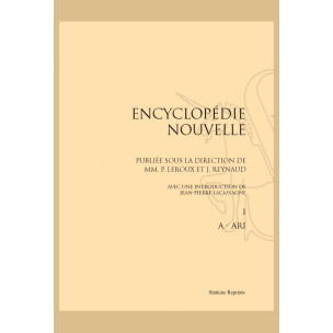ENCYCLOPEDIE NOUVELLE