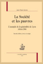 LA SOCIÉTÉ ET LES PAUVRES
