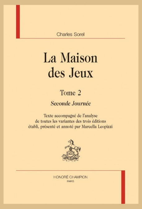 LA MAISON DES JEUX. TOME 2. SECONDE JOURNÉE.