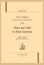 OEUVRES COMPLÈTES. 1870. PIERRE QUI ROULE, LE BEAU LAURENCE
