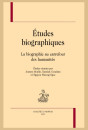 ÉTUDES BIOGRAPHIQUES