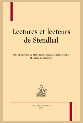 LECTURES ET LECTEURS DE STENDHAL