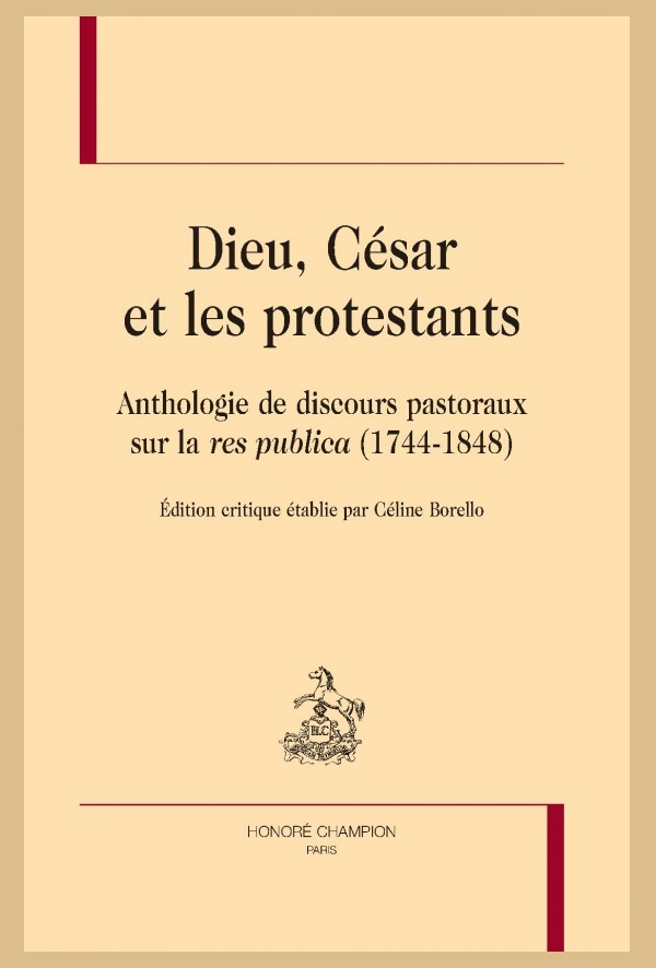 DIEU, CÉSAR ET LES PROTESTANTS