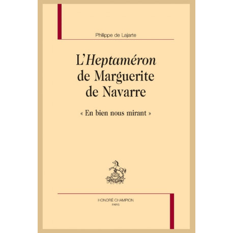 L'"HEPTAMÉRON" DE MARGUERITE DE NAVARRE