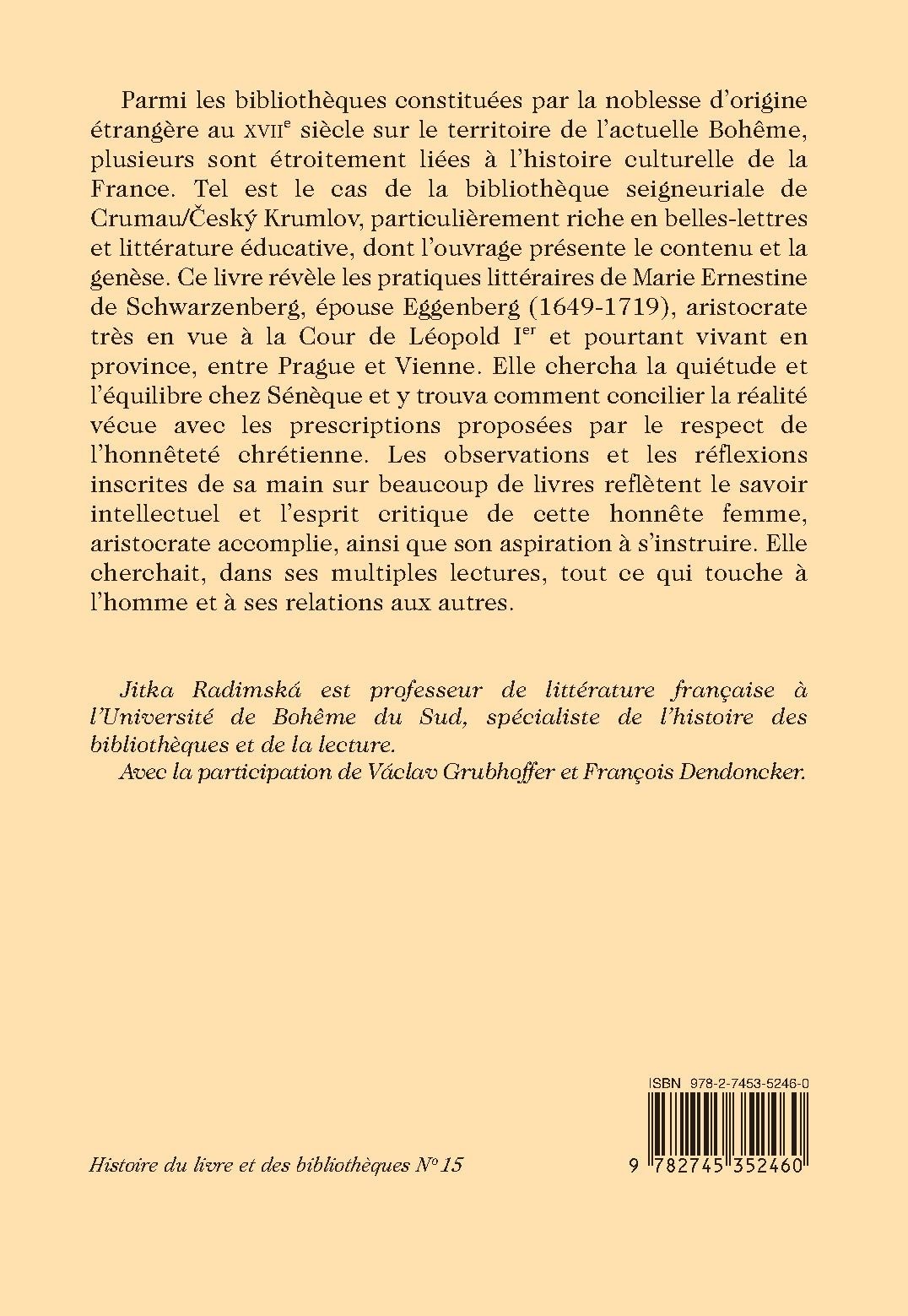 LES LIVRES ET LES LECTURES D'UNE PRINCESSE AU XVIIE SIÈCLE
