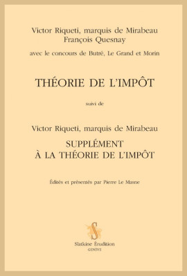 THÉORIE DE L'IMPÔT