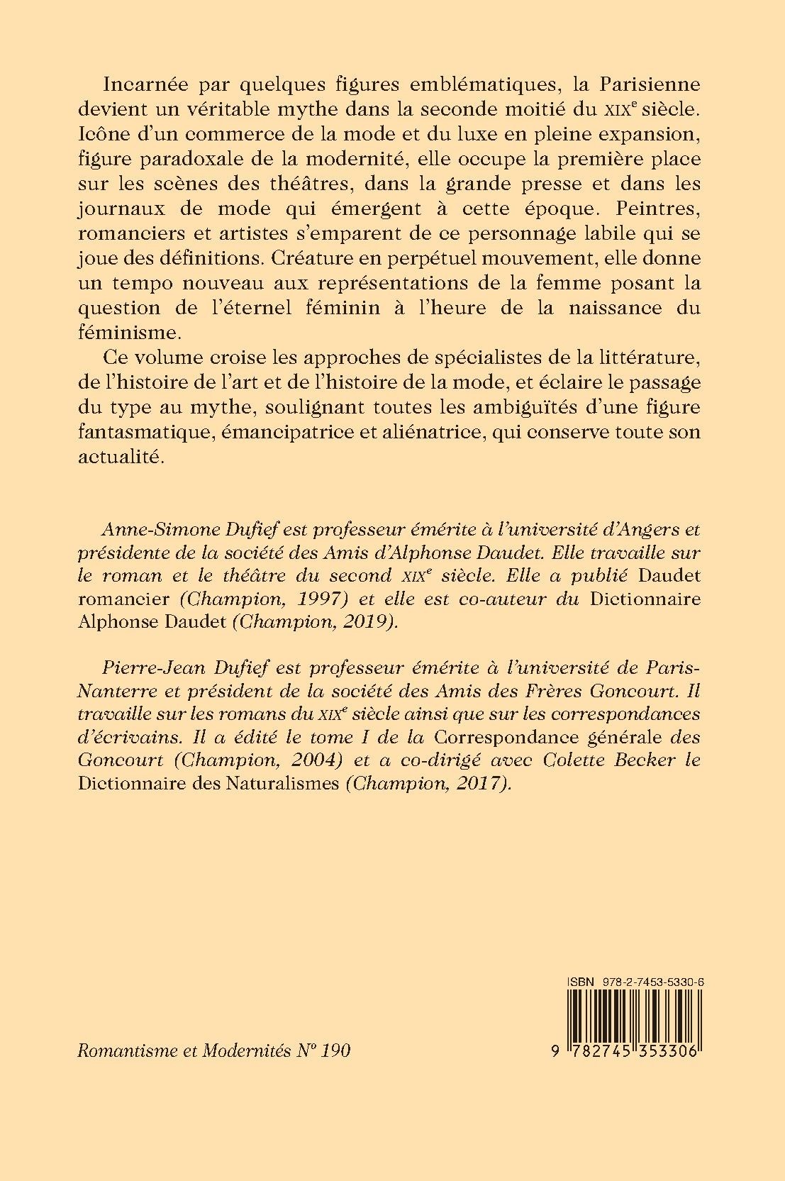 LA PARISIENNE DU SECOND EMPIRE AUX ANNÉES FOLLES