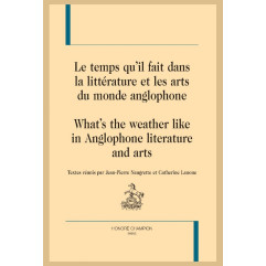 LE TEMPS QU'IL FAIT DANS LA LITTÉRATURE ET LES ARTS DU MONDE ANGLOPHONE