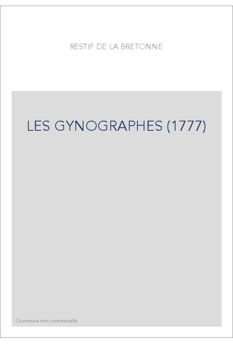 LES GYNOGRAPHES (1777)