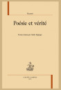 MUSSET, POÉSIE ET VÉRITÉ