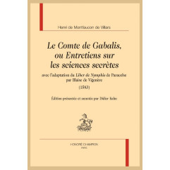 "LE COMTE DE GABALIS, OU ENTRETIENS SUR LES SCIENCES SECRÈTES"