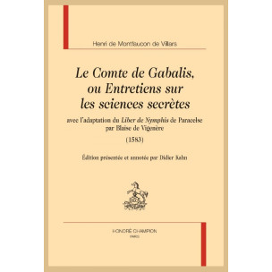 "LE COMTE DE GABALIS, OU ENTRETIENS SUR LES SCIENCES SECRÈTES"