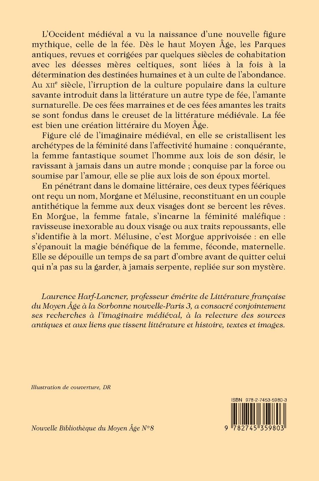 LES FÉES AU MOYEN ÂGE