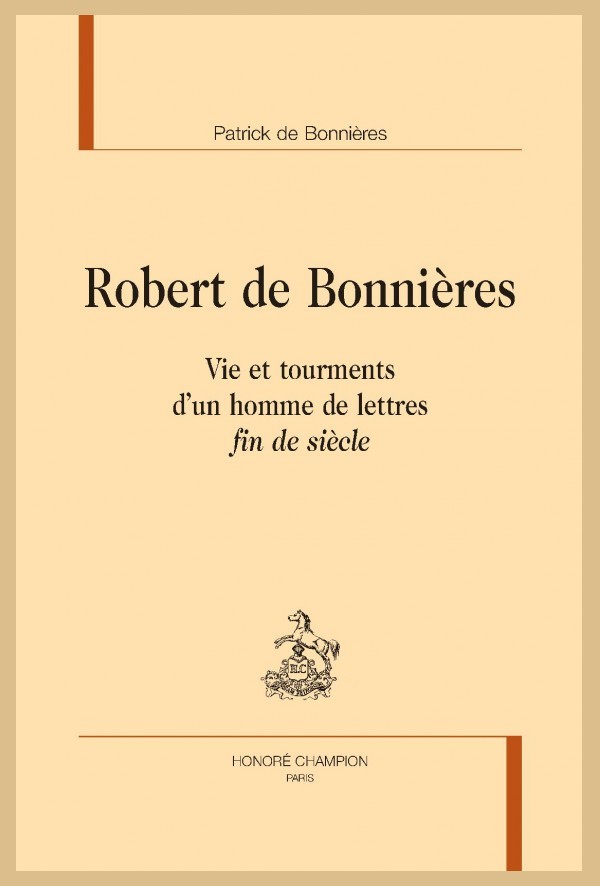 ROBERT DE BONNIÈRES