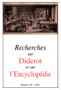 RECHERCHES SUR DIDEROT ET SUR L'ENCYCLOPÉDIE 56- 2021