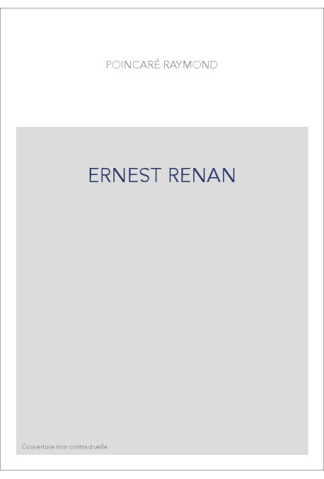 ERNEST RENAN