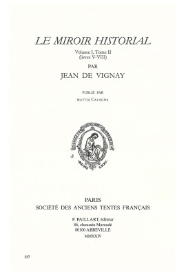 LE MIROIR HISTORIAL, TOME II  (LIVRES V-VIII)