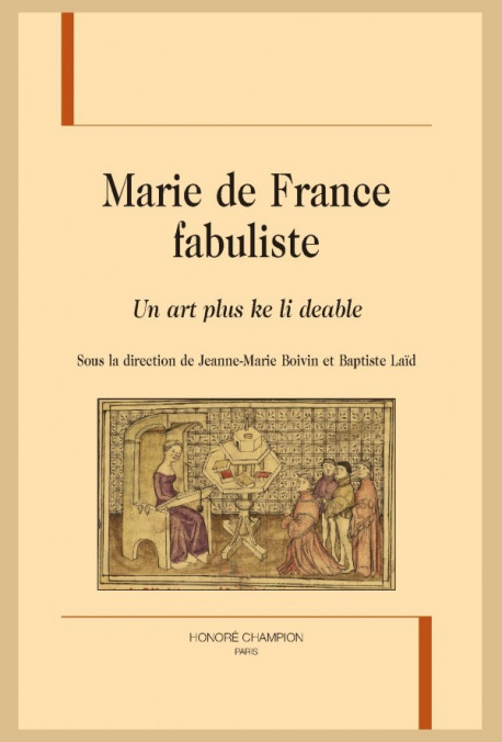 MARIE DE FRANCE FABULISTE