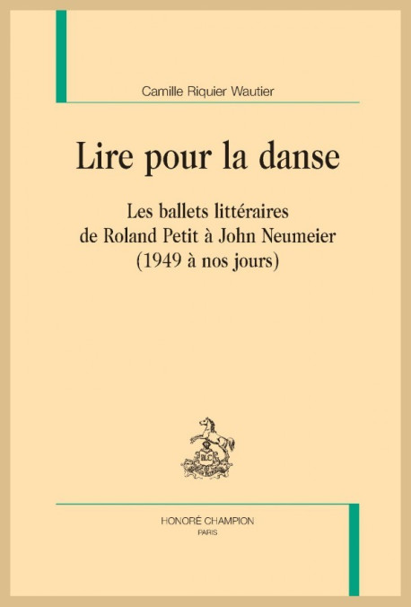 LIRE POUR LA DANSE