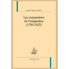 LES ROMANCIÈRES DE L'ÉMIGRATION (1789-1825)