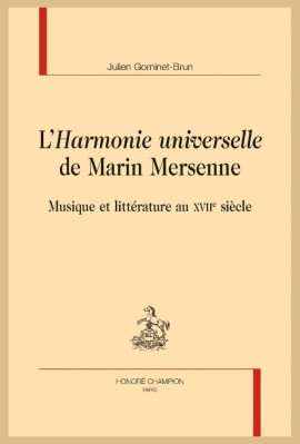L'HARMONIE UNIVERSELLE DE MARIN MERSENNE