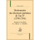 DICTIONNAIRE DES ÉLECTEURS PARISIENS DE L'AN IV (1795-1796)