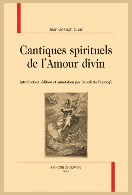 CANTIQUES SPIRITUELS DE L'AMOUR DIVIN