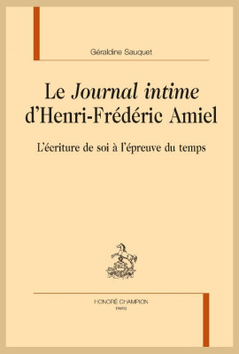 LE "JOURNAL INTIME" D'HENRI-FRÉDÉRIC AMIEL