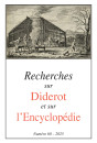 RECHERCHES SUR DIDEROT ET SUR L'ENCYCLOPÉDIE 60 - 2025