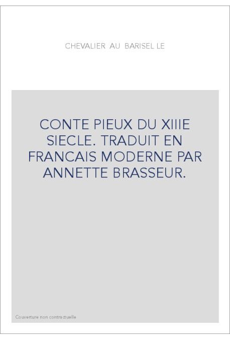 LE CHEVALIER AU BARISEL