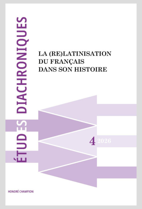 ÉTUDES DIACHRONIQUES N°4, 2026