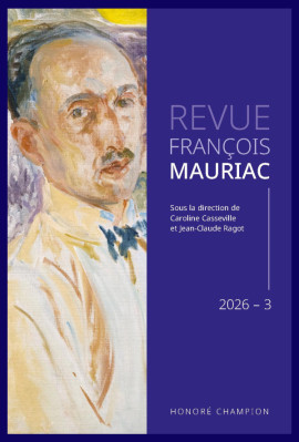REVUE FRANÇOIS MAURIAC, N° 3
