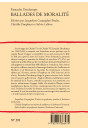 BALLADES DE MORALITÉ